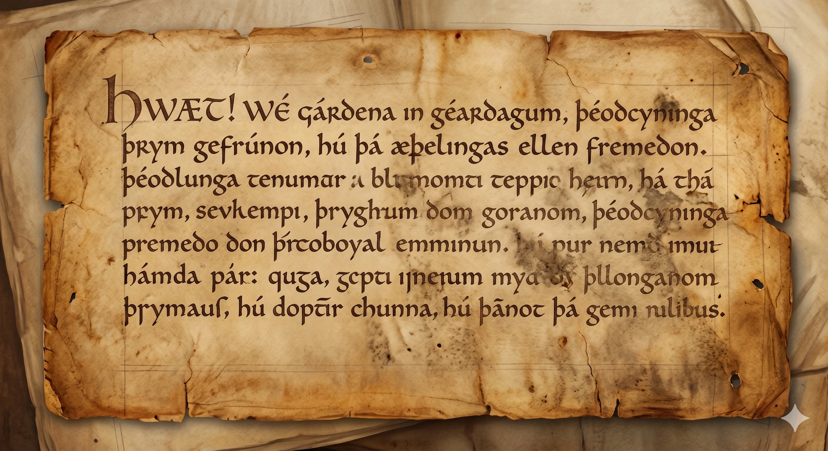 Historical Script Writing