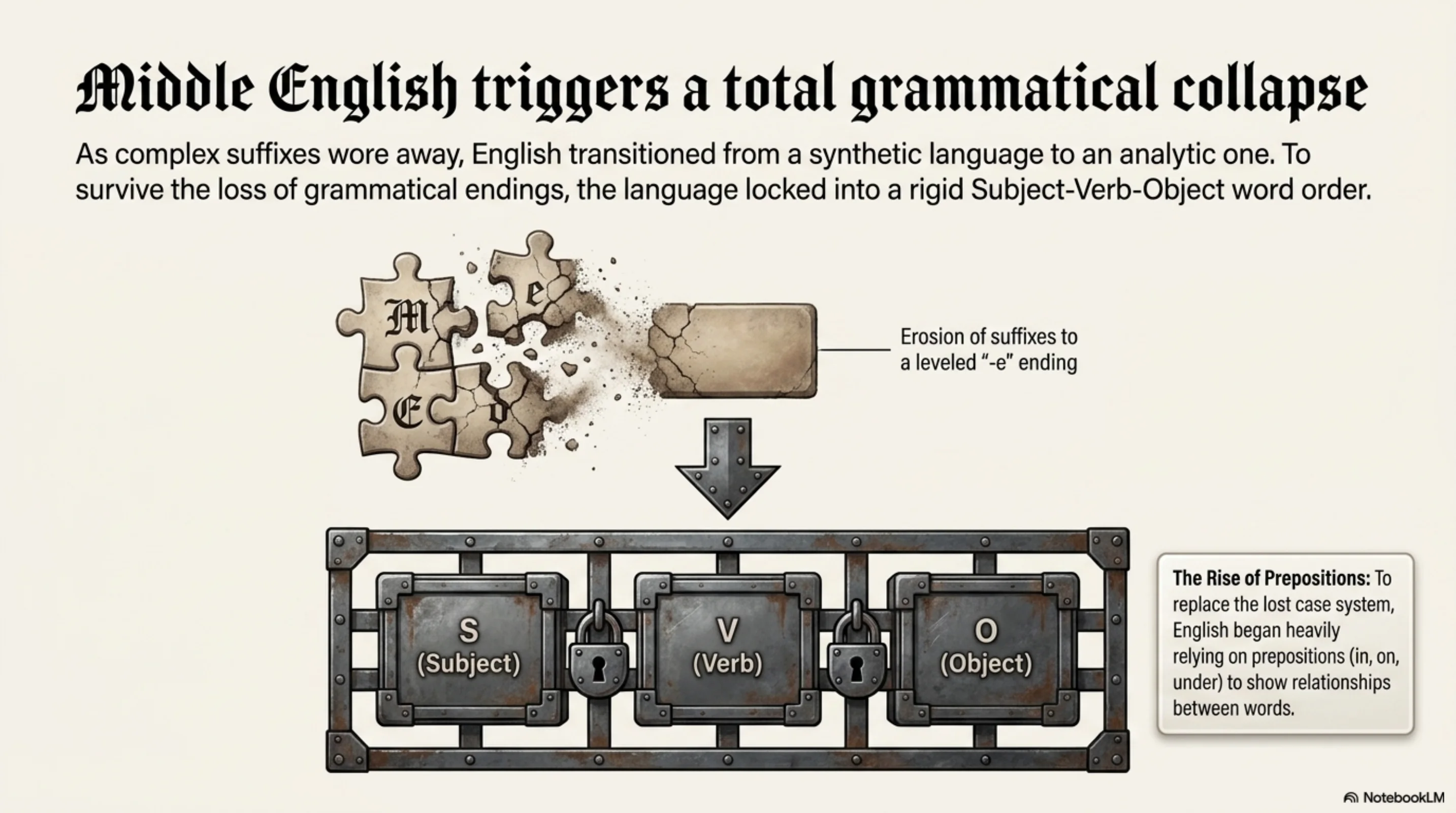 The synthetic grammatical engine of Old English: four cases, three genders, and around twenty different words for 'the'