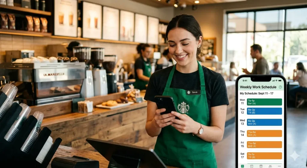 Starbucks Partner Schedule App