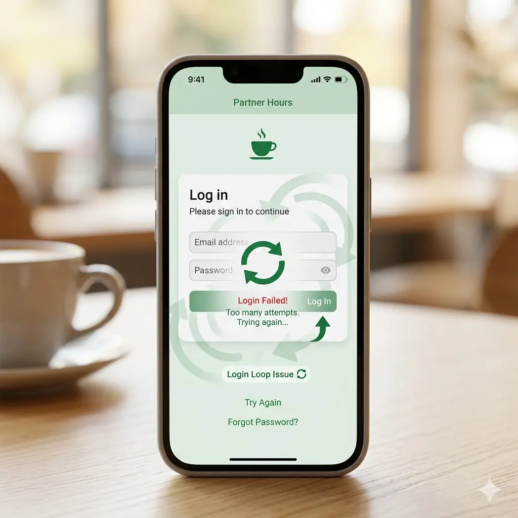 starbucks partner hours login