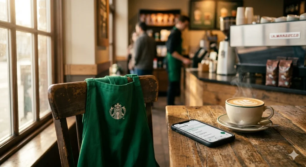 starbucks partner hour login error