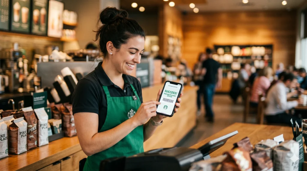 starbucks discount benefits