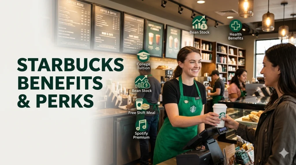 Starbucks benefits and Perks