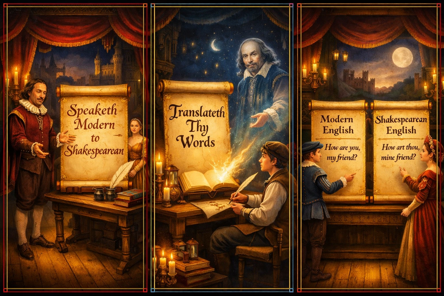 shakespearean english translator