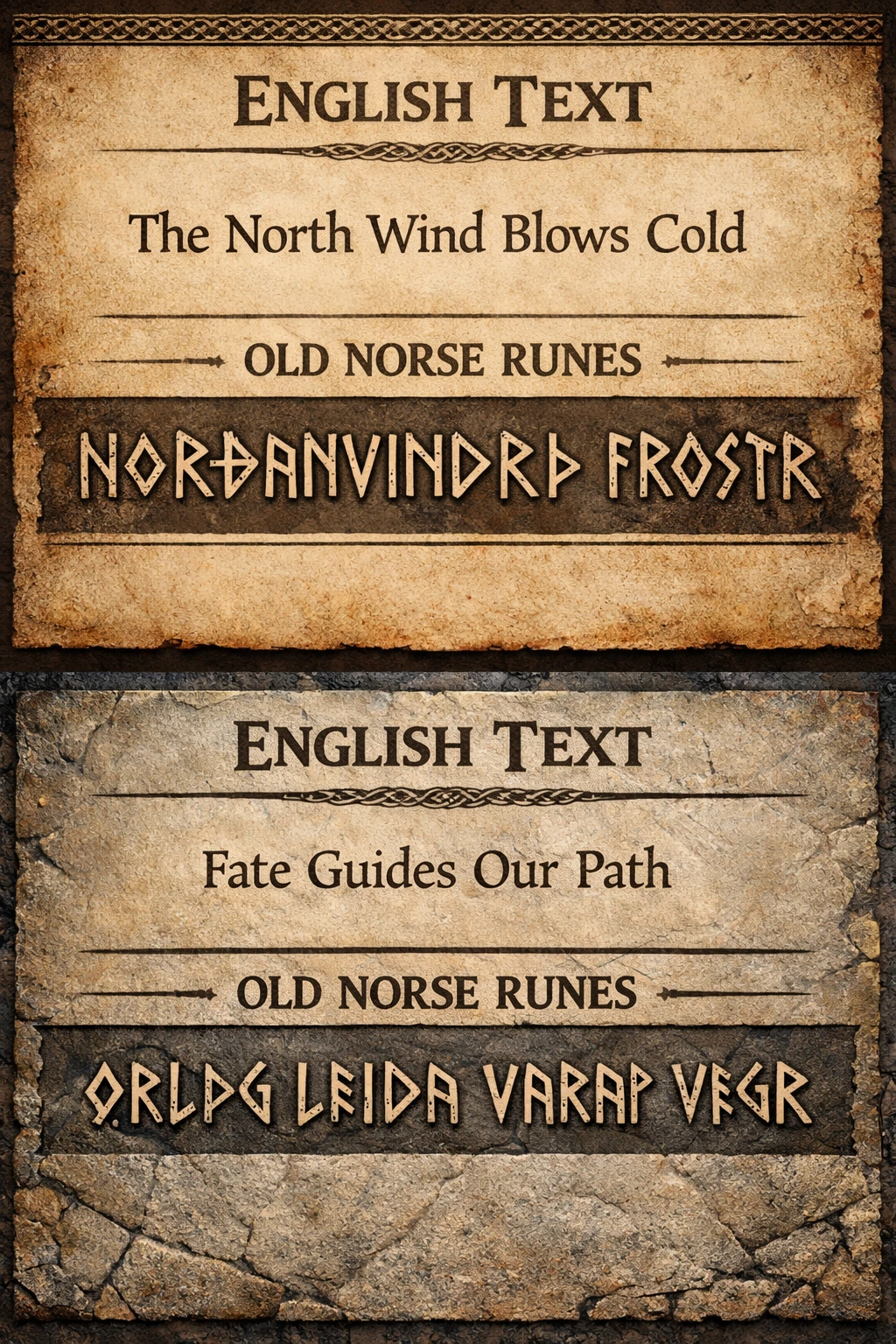 english to norse translation