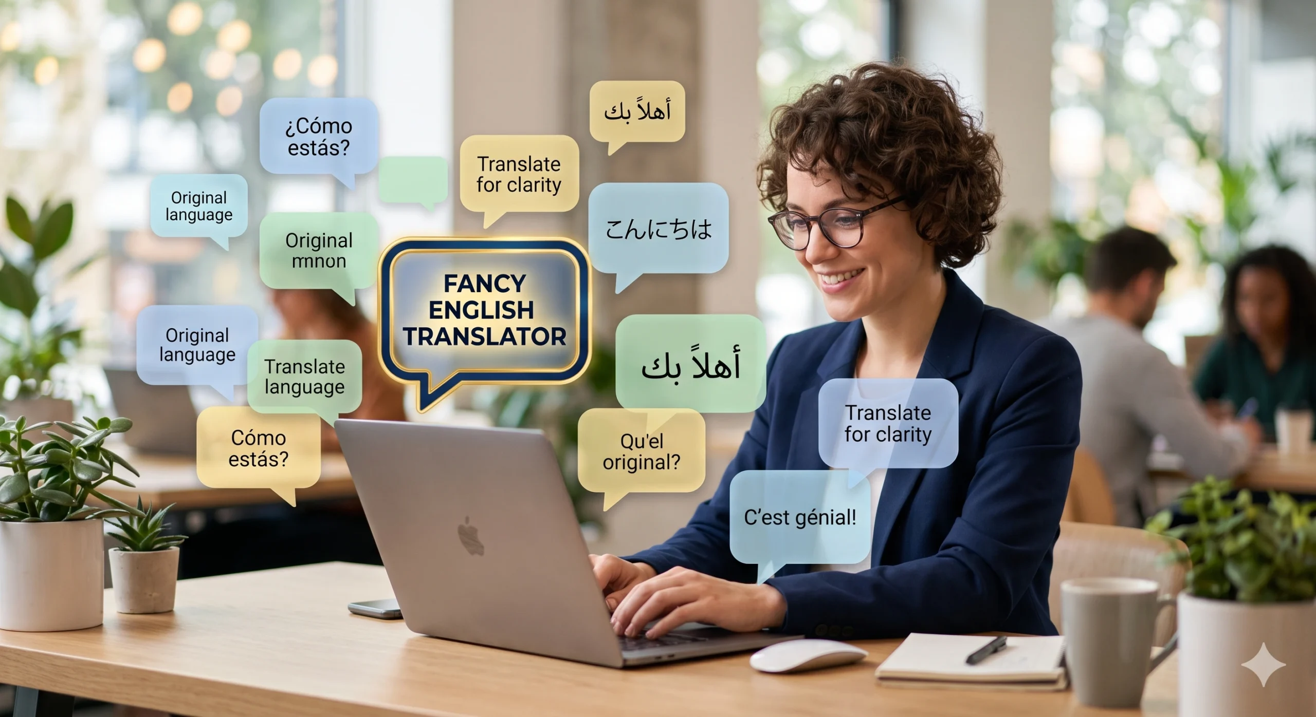 fancy english translator